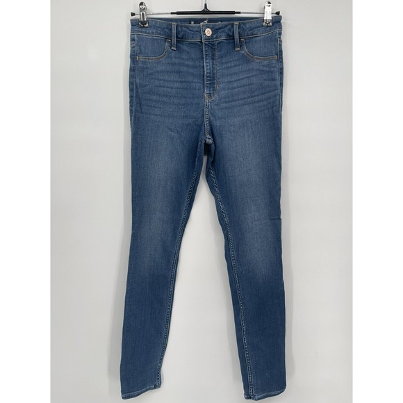 Hollister Jeans Hollister Jeans Womens 7r W28 L28 Blue Legging High